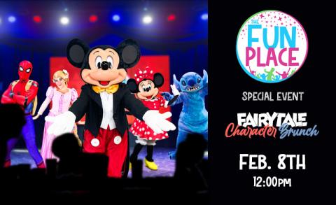 Fairytale Character Brunch at the Fun Place in Clarkston MI